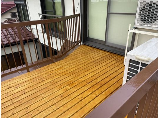 多摩区　トタン屋根　塗装