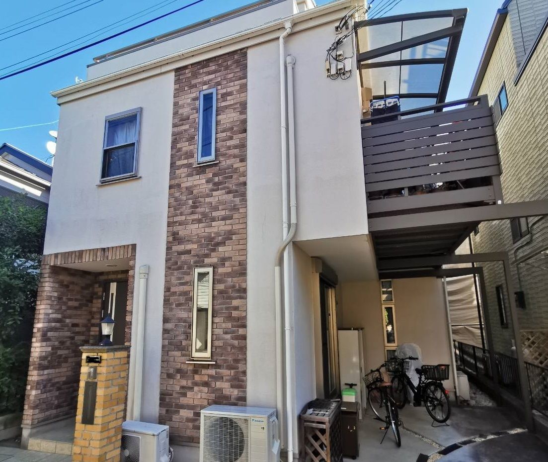 多摩区　外壁塗装　ラジカル