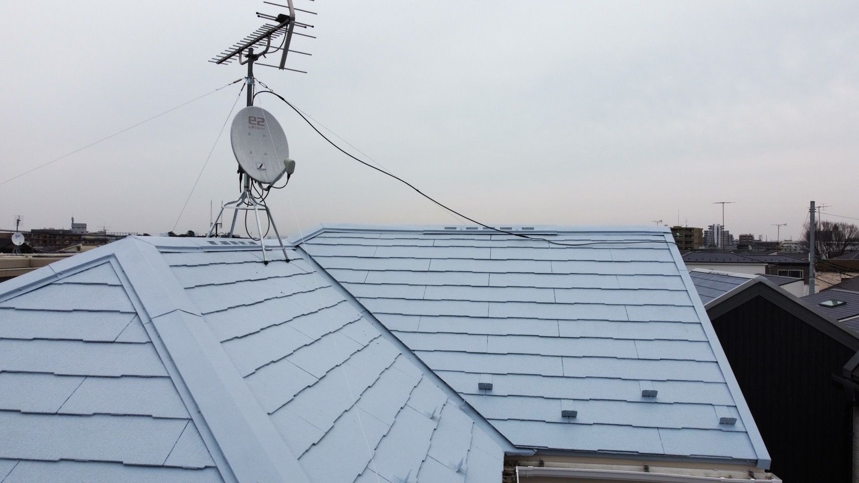 多摩区　アンテナ移動工事