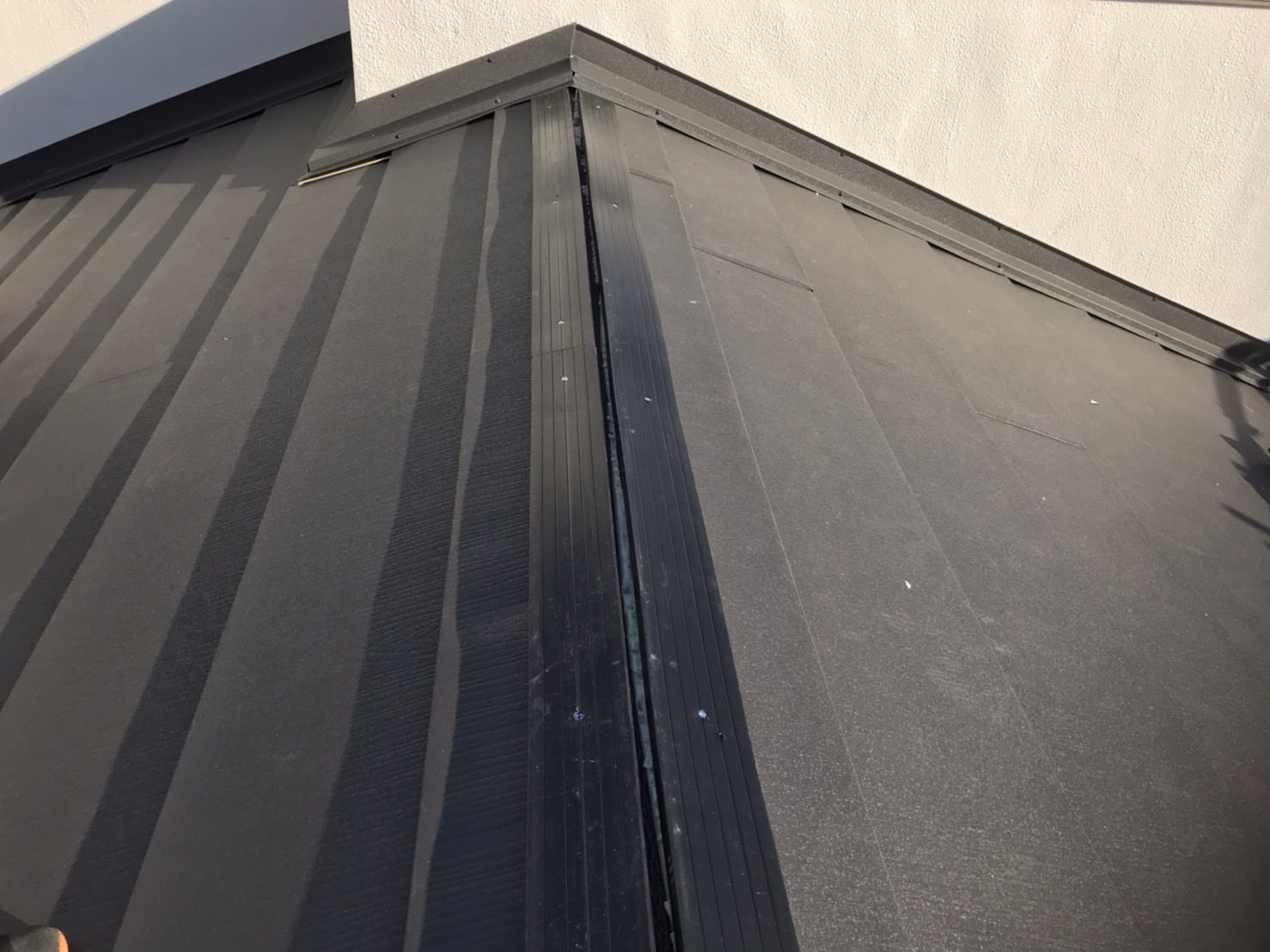 中原区　屋根葺き替え工事　スーパーガルテクト