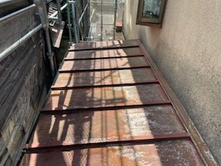 都筑区　屋根葺き替え　瓦棒