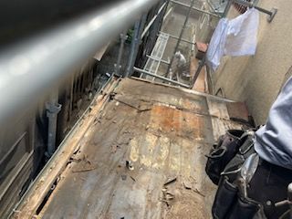 都筑区　屋根葺き替え　瓦棒