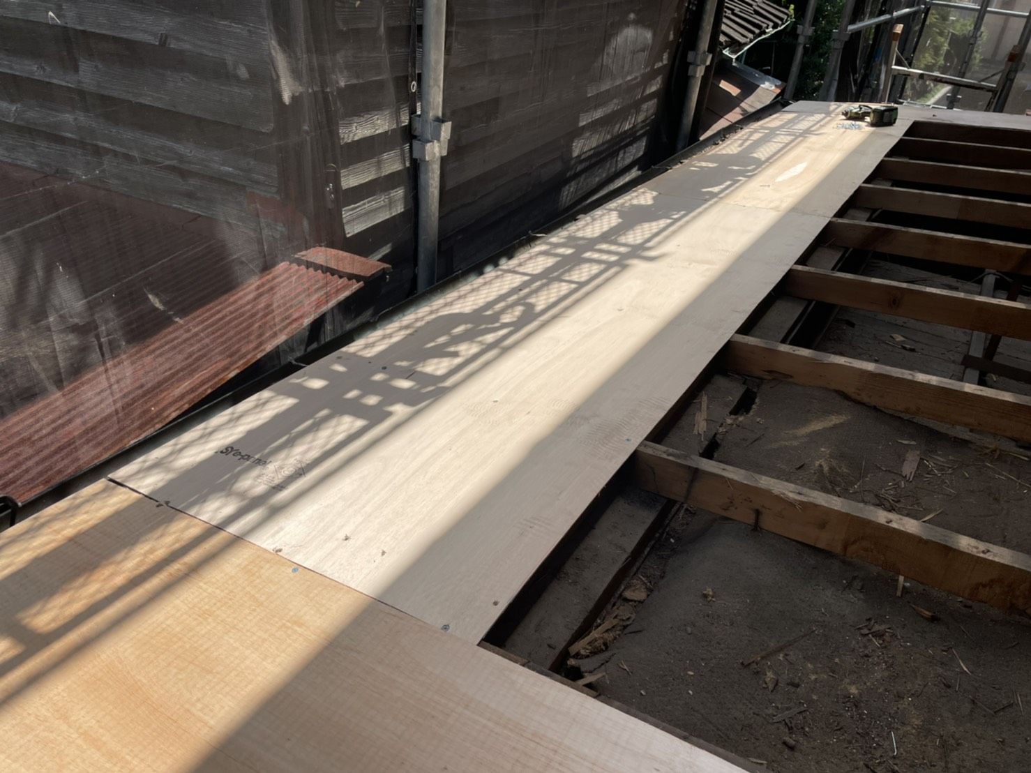 都筑区　屋根葺き替え　瓦棒