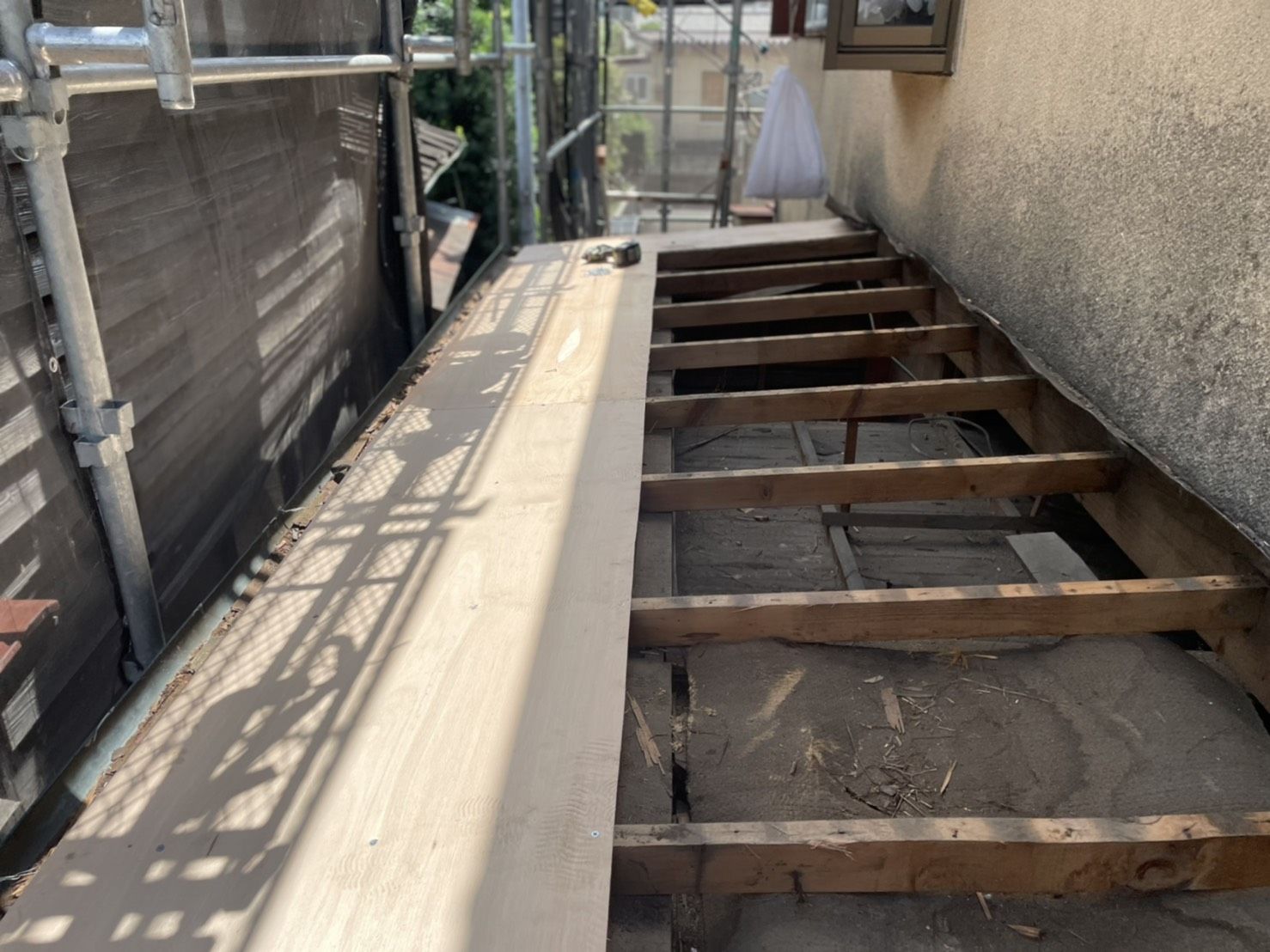 都筑区　屋根葺き替え　瓦棒