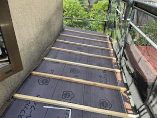 都筑区　屋根葺き替え　瓦棒