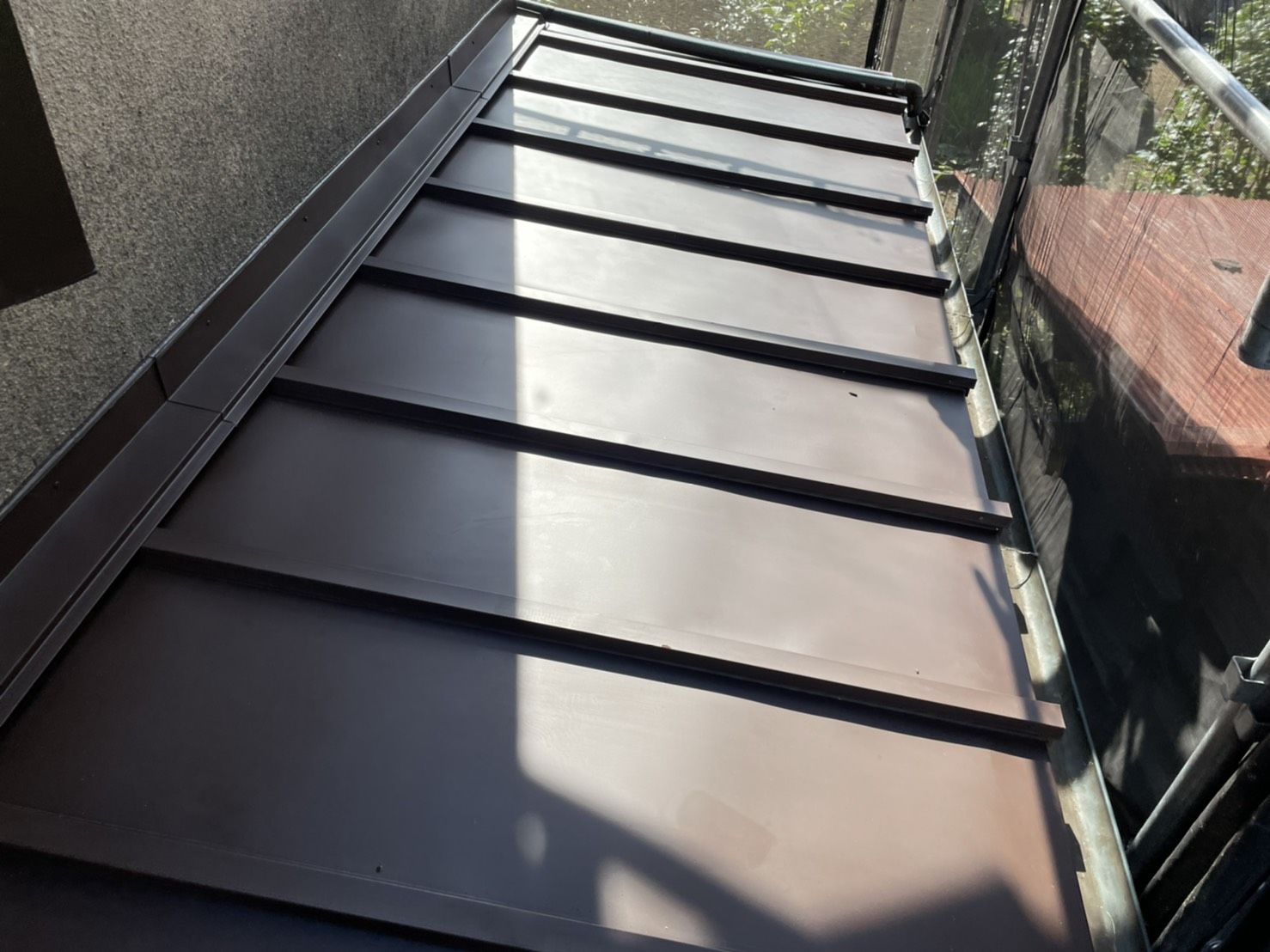 都筑区　屋根葺き替え　瓦棒