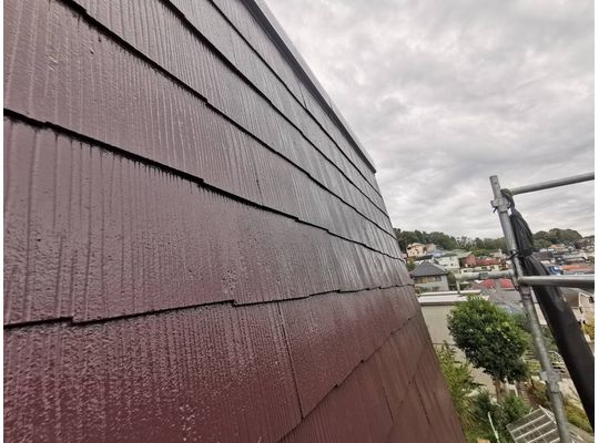 川崎市麻生区　屋根塗装　棟交換
