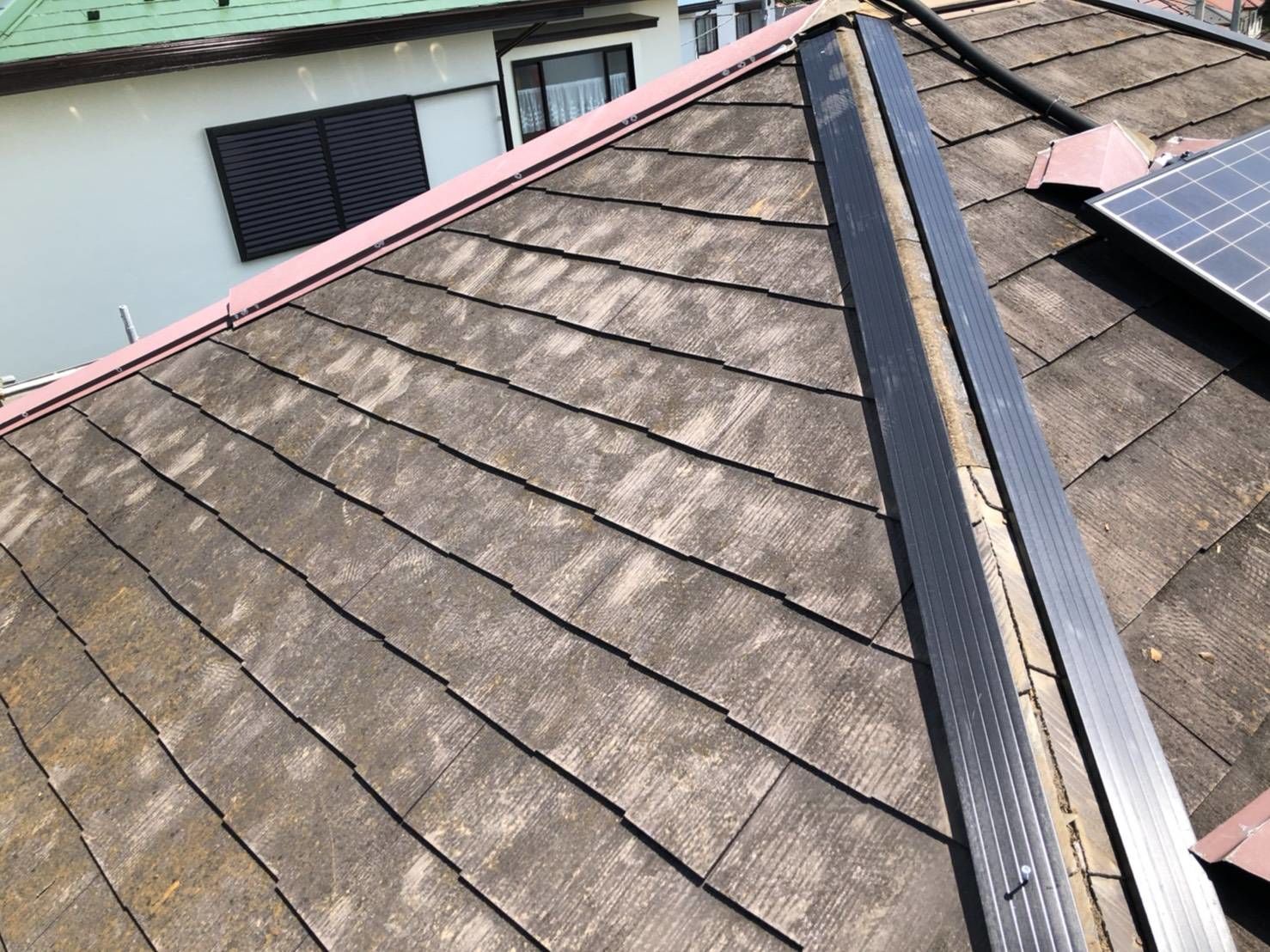 麻生区　屋根　棟交換