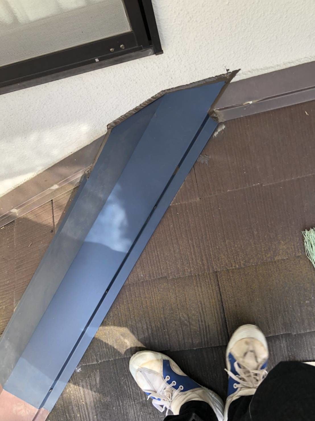 麻生区　屋根　棟交換