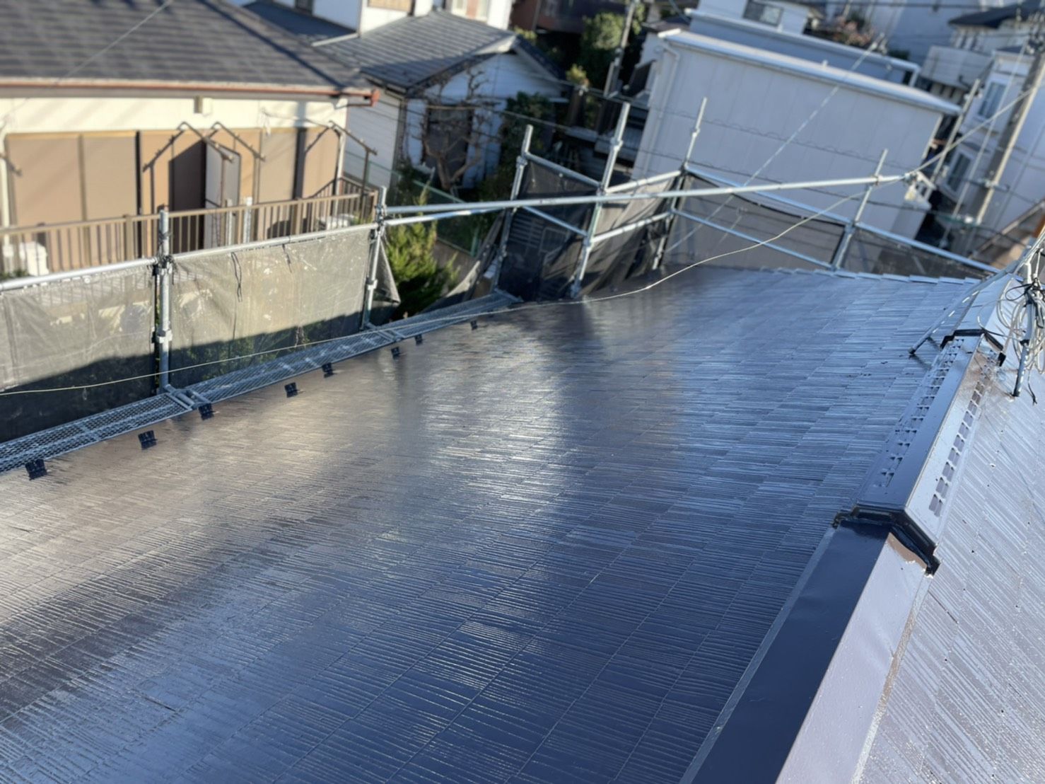 多摩区　屋根塗装　パーフェクトベスト