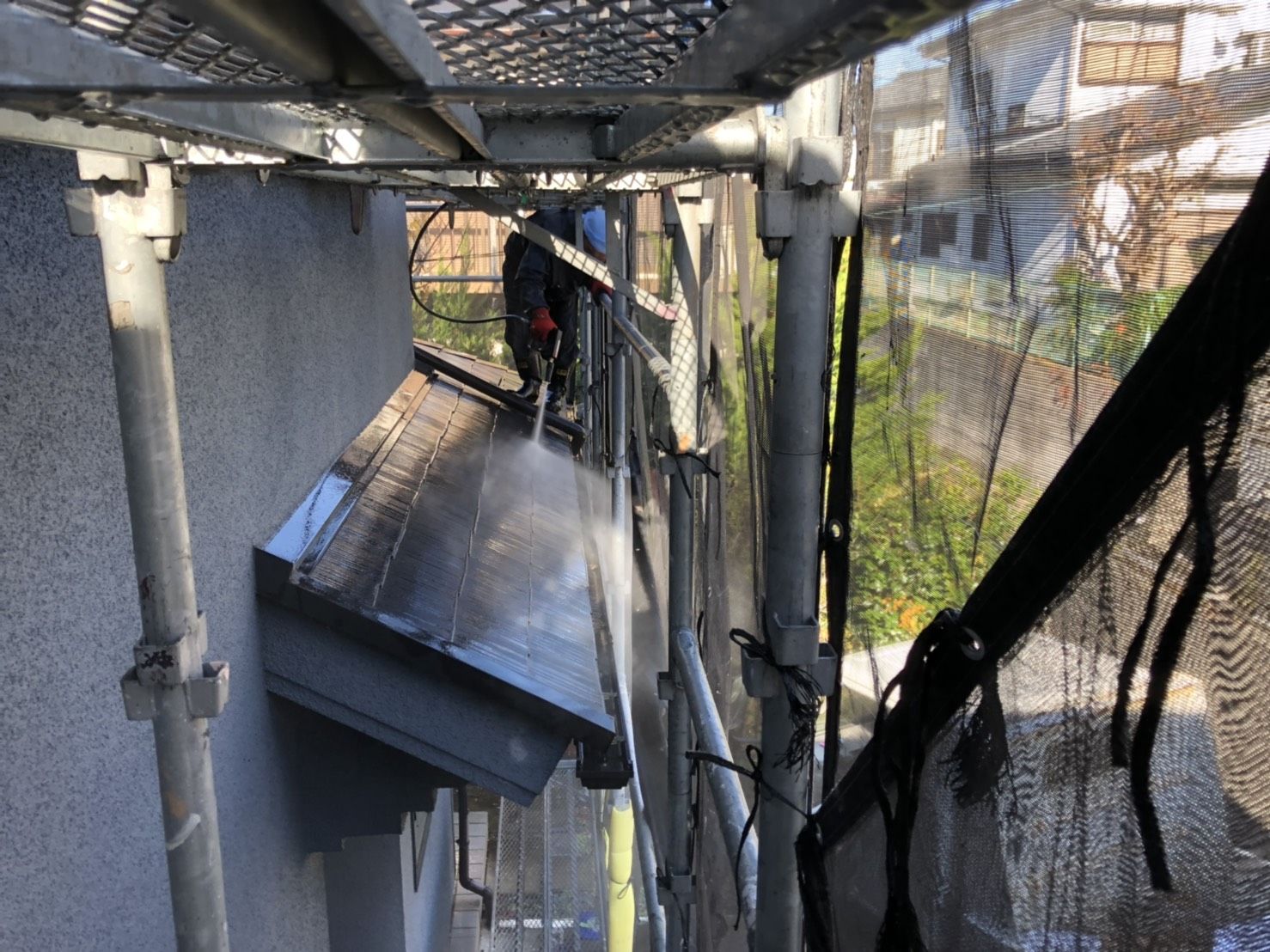 多摩区　屋根塗装　パーフェクトベスト