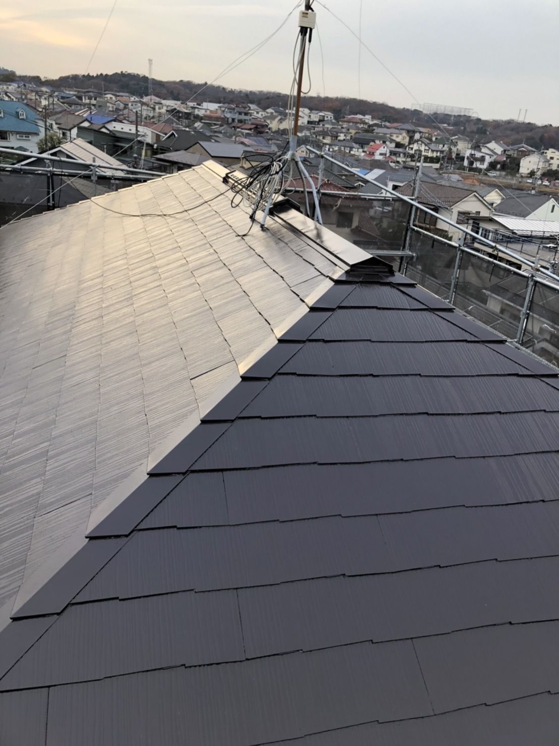 多摩区　屋根塗装　パーフェクトベスト