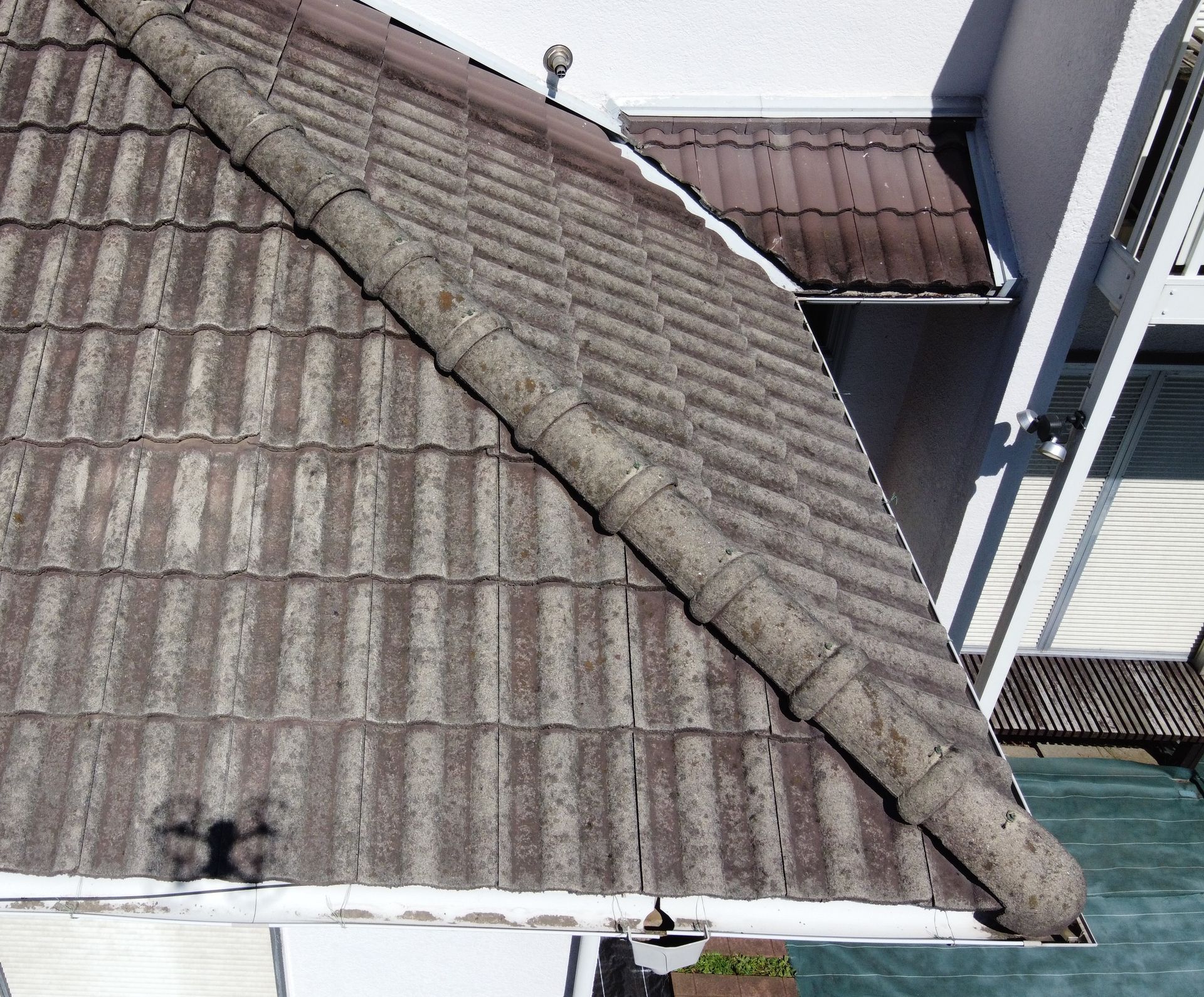 雨樋　交換　PC50　角樋