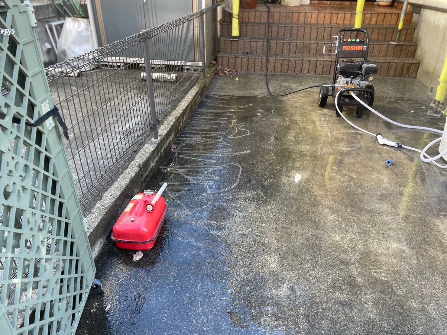 駐車場ビフォー