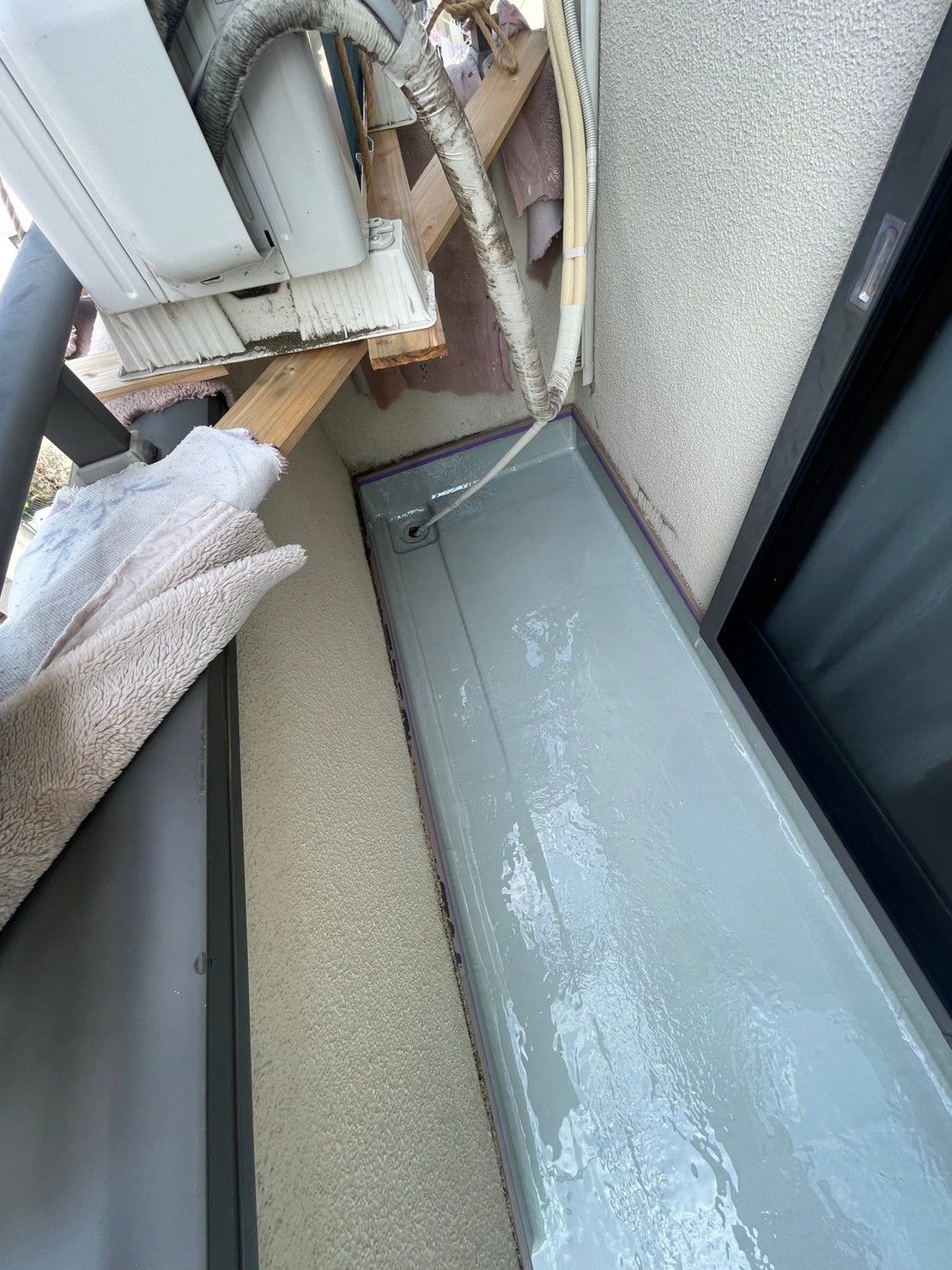 麻生区　バルコニー　ウレタン防水