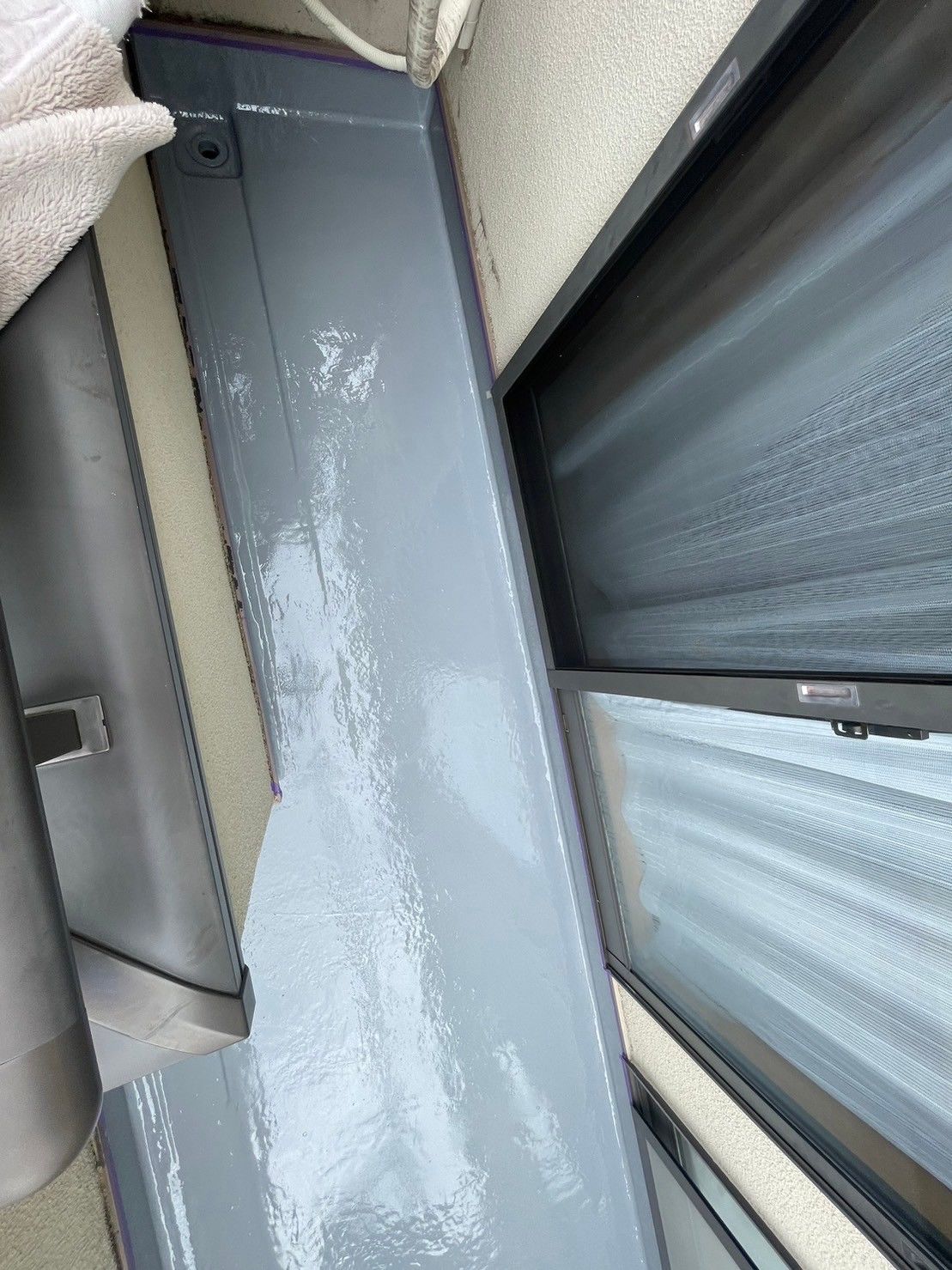 麻生区　バルコニー　ウレタン防水