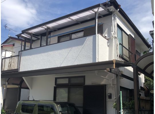 川崎市麻生区　外壁塗装工事　ウルトラMUKI　プレマテックス　無機塗料