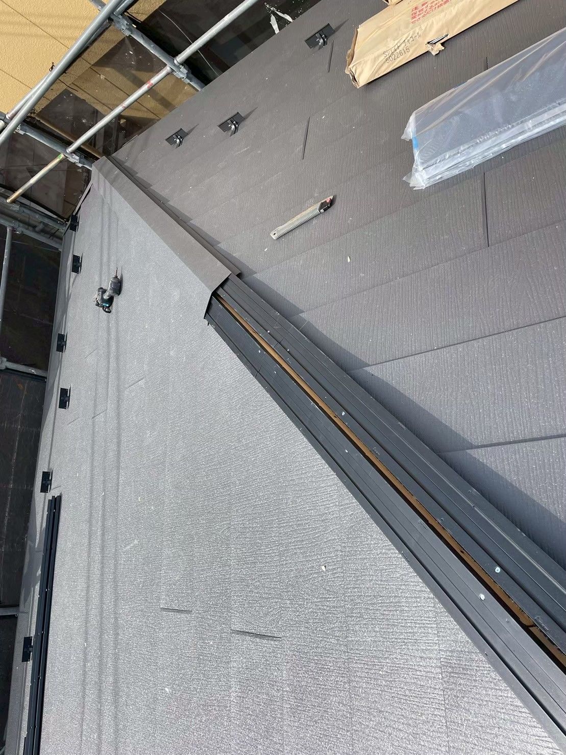 麻生区　屋根　葺き替え　スーパーガルテクト　タフモック