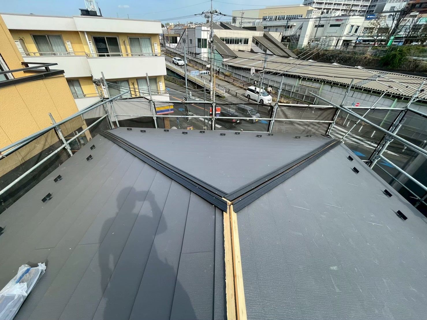 麻生区　屋根　葺き替え　スーパーガルテクト　タフモック