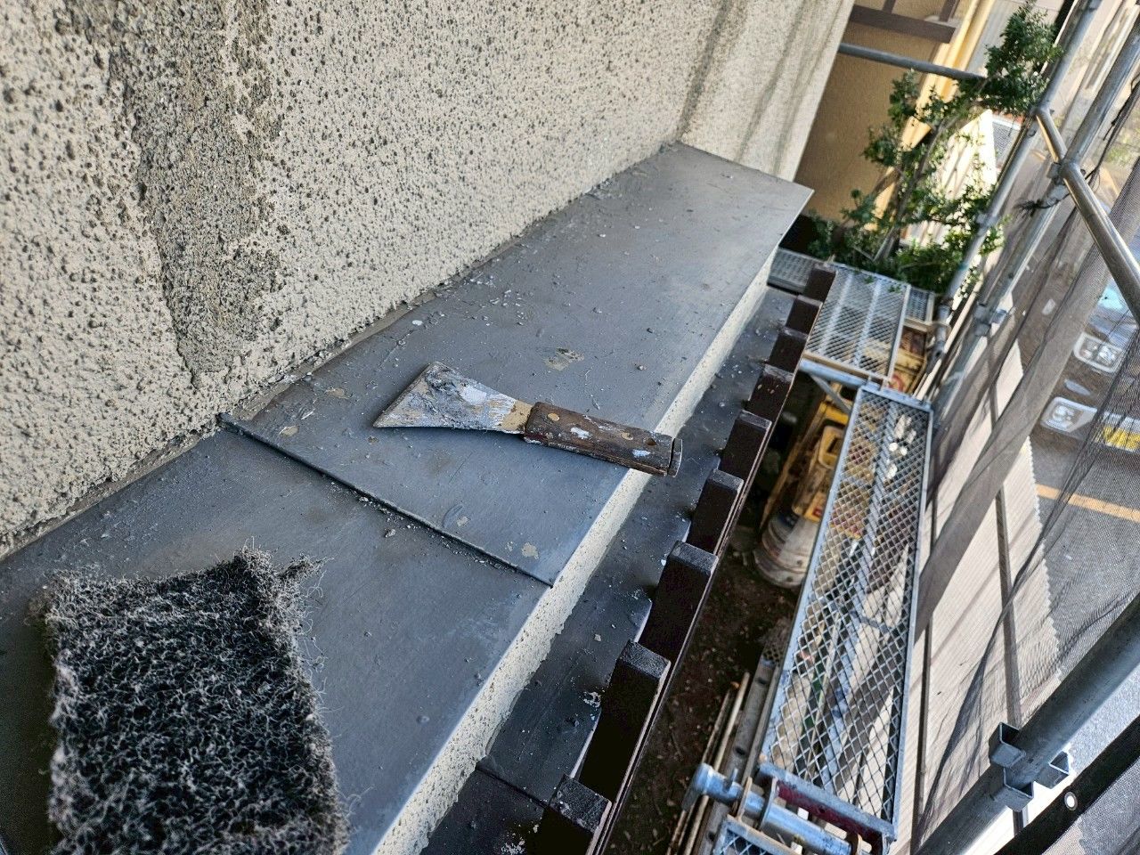 麻生区　外壁塗装　下地処理