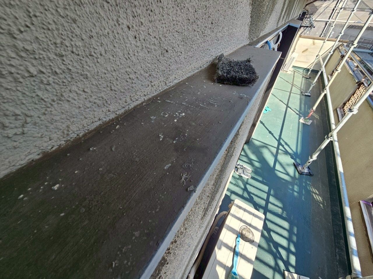 麻生区　外壁塗装　下地処理