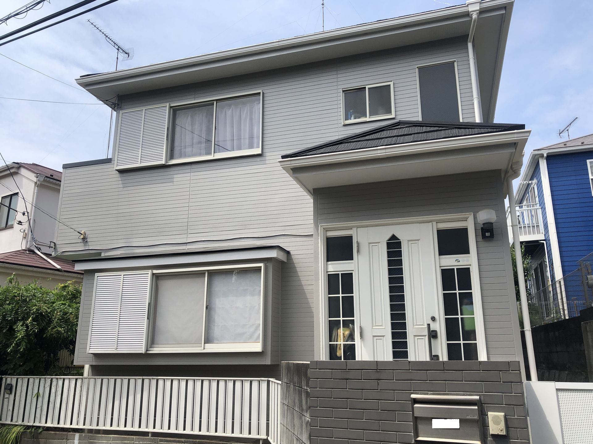 川崎市多摩区　外壁塗装工事　スーパーラジカルシリコンGH　アステックペイント　ラジカル塗料　リフォーム