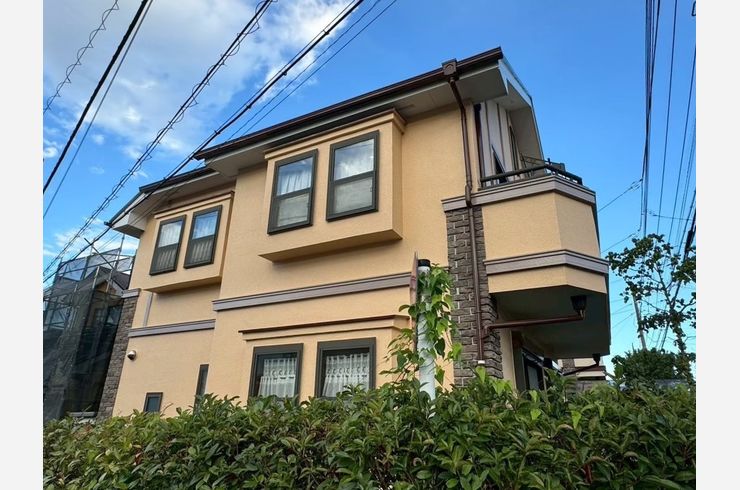 リフォーム　川崎市麻生区　外壁塗装工事　シリコンREVO1000-IR遮熱　アステックペイント