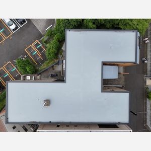 リフォーム　川崎市麻生区　マンション屋上防水　外壁塗装工事　アトレーヌ（アトミクス）　アクアシール500S（大同塗料）