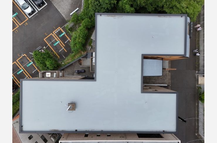 リフォーム　川崎市麻生区　マンション屋上防水　外壁塗装工事　アトレーヌ（アトミクス）　アクアシール500S（大同塗料）