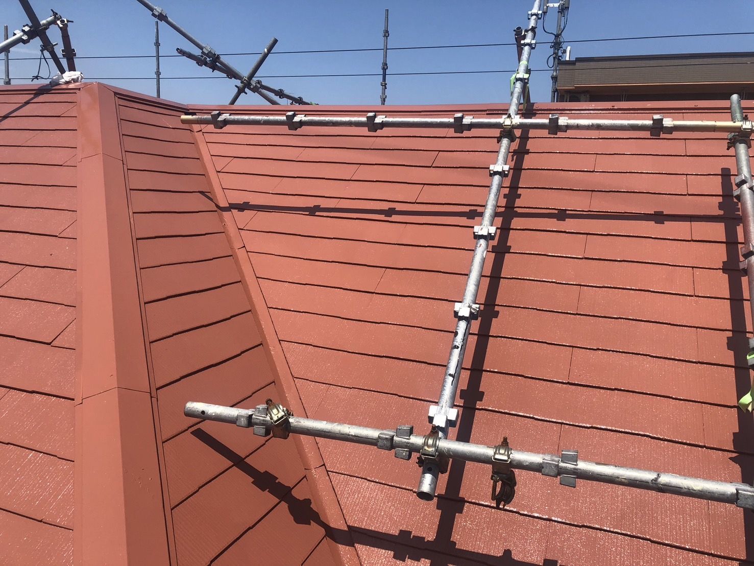 リフォーム　川崎市麻生区　屋根塗装工事　ウルトラルーフ　プレマテックス　無機塗料