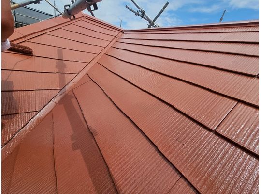 リフォーム　川崎市麻生区　屋根塗装工事　ウルトラルーフ　プレマテックス　無機塗料