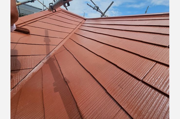 リフォーム　川崎市麻生区　屋根塗装工事　ウルトラルーフ　プレマテックス　無機塗料