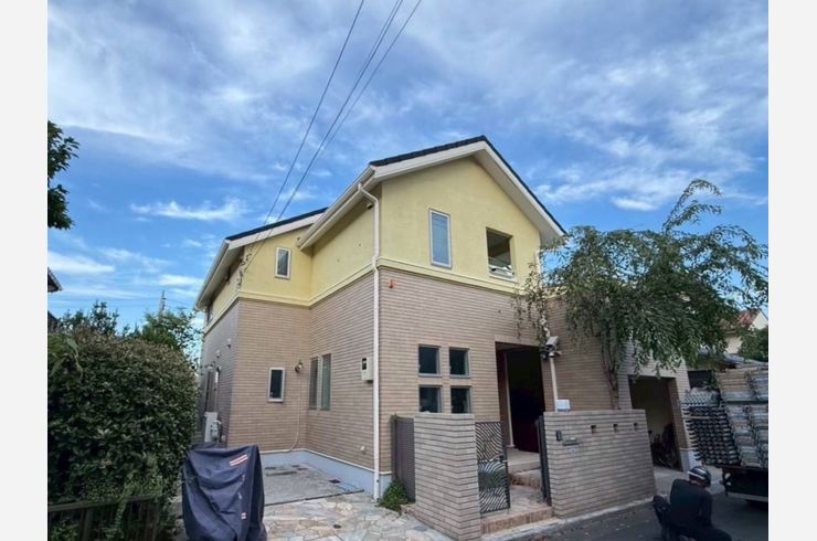 リフォーム　川崎市麻生区　外壁塗装工事　シリコンREVO1000-IR（アステックペイント）　ウルトラトップ（プレマテックス）　無機塗料