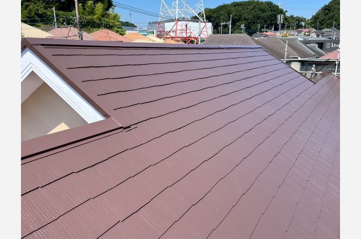 リフォーム　川崎市麻生区　屋根塗装工事　ファインパーフェクトベスト（日本ペイント）　ラジカルシリコン塗料