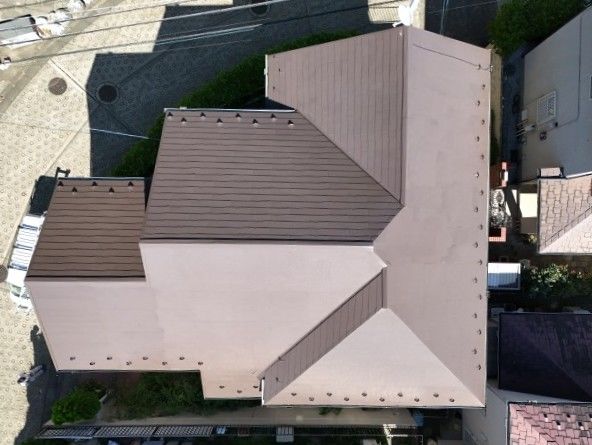 リフォーム　川崎市麻生区　屋根塗装工事　シャネツテックⅡSi-JY（アステックペイント）　ラジカルシリコン遮熱塗料