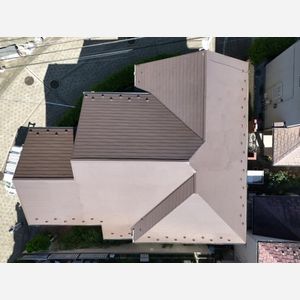 リフォーム　川崎市麻生区　屋根塗装工事　シャネツテックⅡSi-JY（アステックペイント）　ラジカルシリコン遮熱塗料