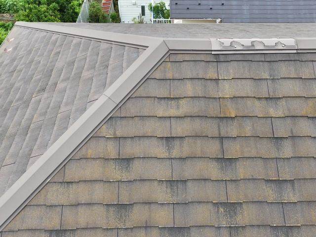 屋根　スレート　コロニアル　色褪せ　麻生区