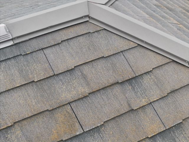 屋根　スレート　コロニアル　色褪せ　麻生区