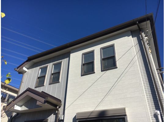 外壁塗装　レンガ調　ニッペ　パーフェクトベスト　デコラトーン　目地交換