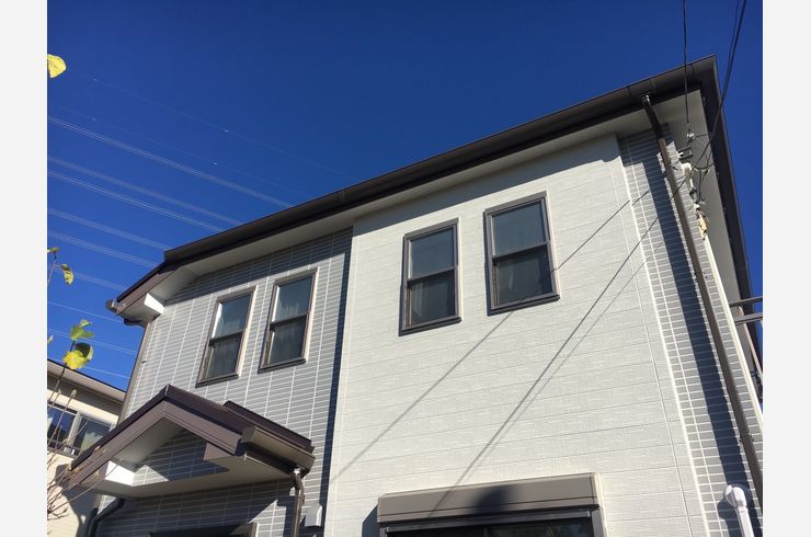 外壁塗装　レンガ調　ニッペ　パーフェクトベスト　デコラトーン　目地交換