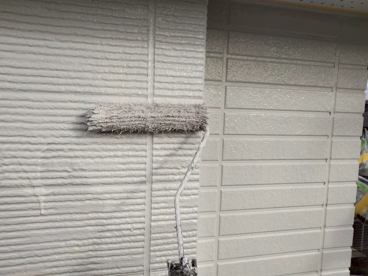 麻生区　外壁塗装　上塗り　サイディング　日本ペイント　パーフェクトトップSi