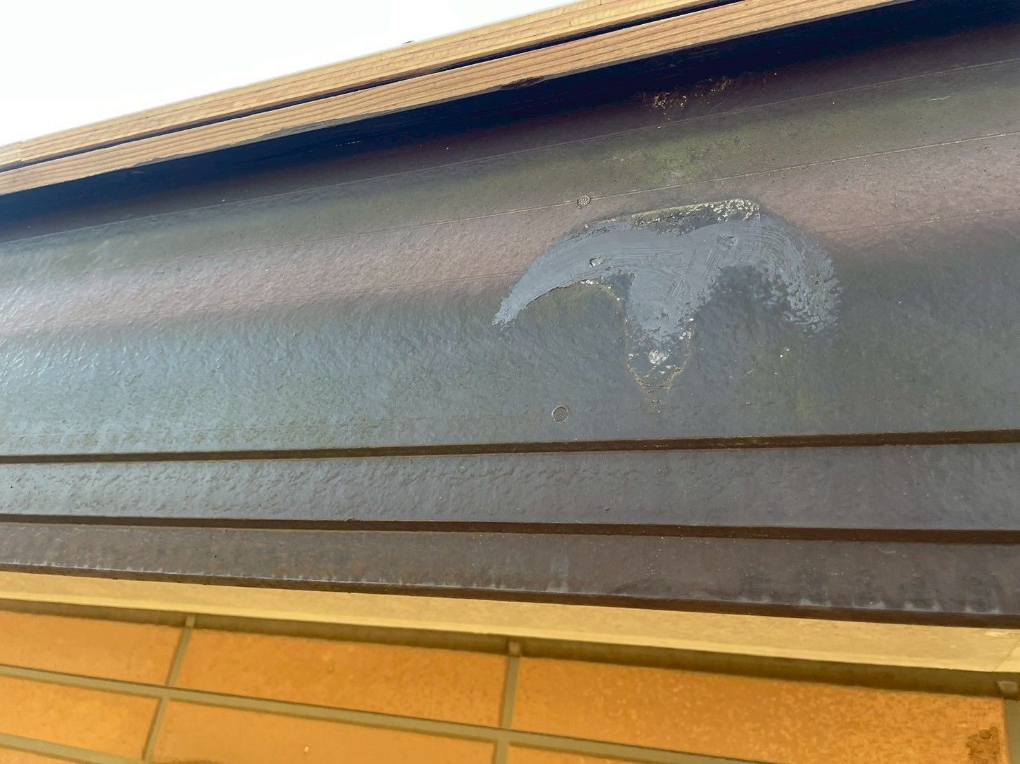 麻生区　リフォーム　雨樋交換　軒樋　タッチアップ