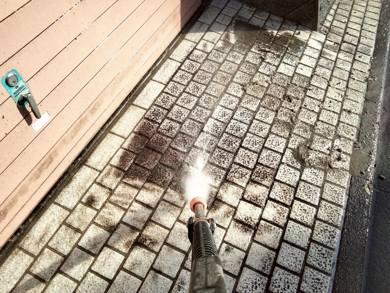 麻生区　外壁塗装　サイディング　高圧洗浄　