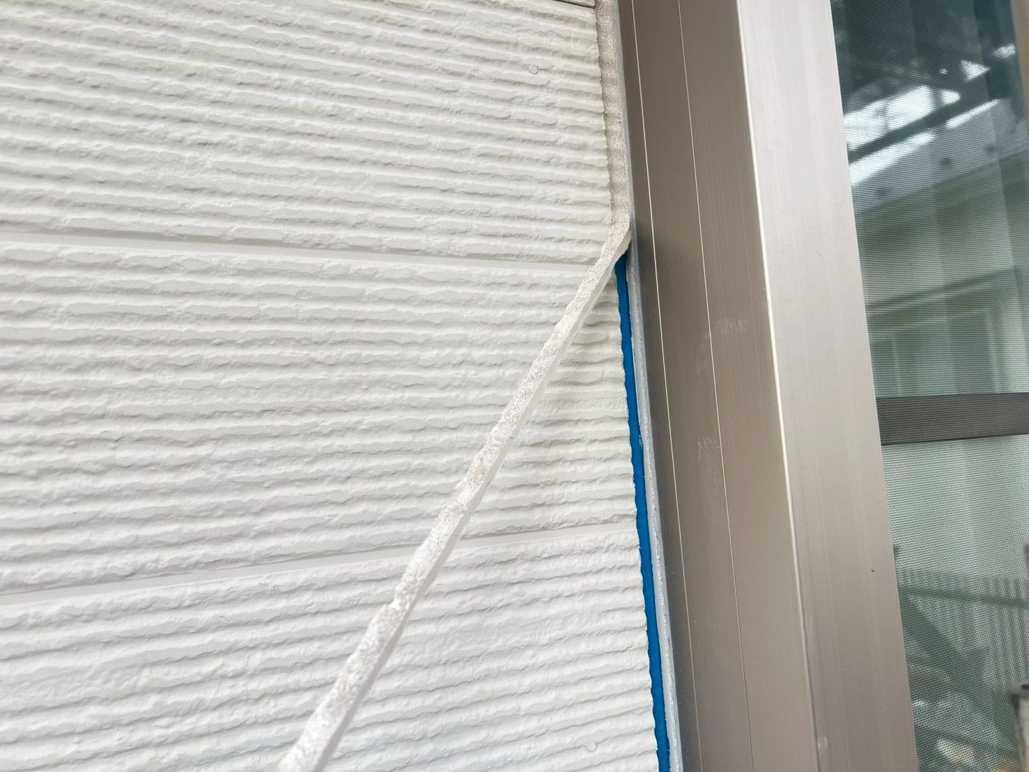 麻生区　外壁塗装　メンテナンス　目地交換　シーリング　コーキング　SRシール100　クラック　ひび割れ