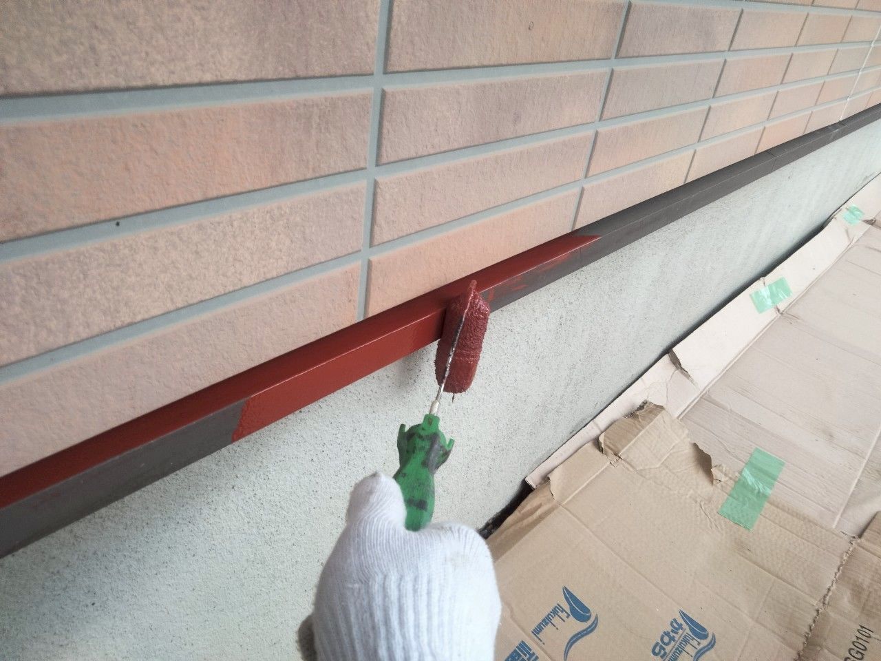 麻生区　外壁塗装　メンテナンス　さび止め　鉄部塗装　エポサビα