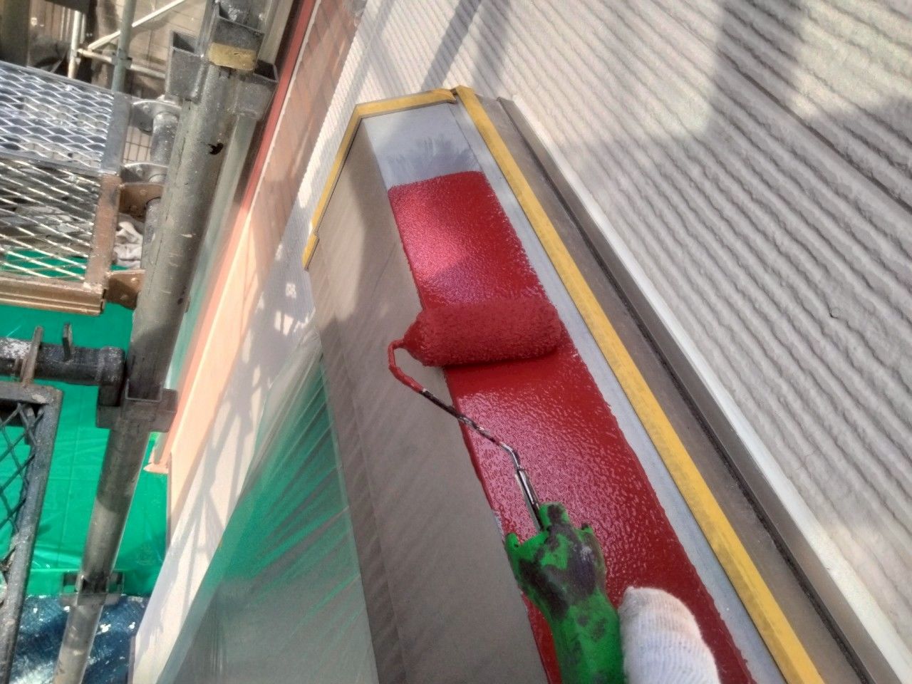 麻生区　外壁塗装　メンテナンス　さび止め　鉄部塗装　エポサビα