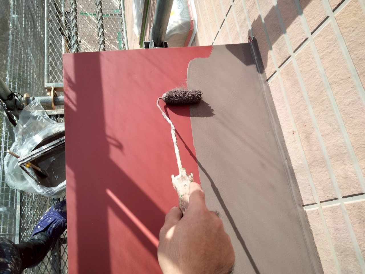 麻生区　外壁塗装　メンテナンス　付帯部