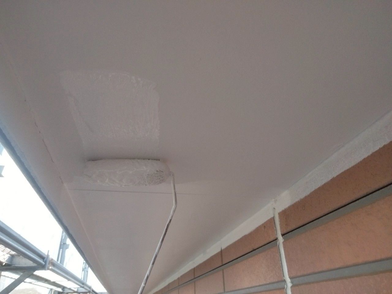 麻生区　外壁塗装　破風　エスケー　プレミアムNADシリコン