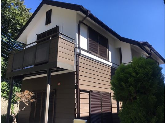 リフォーム　川崎市麻生区　外壁塗装工事　スーパーラジカルシリコンGH（アステックペイント）　ラジカルシリコン塗料　
