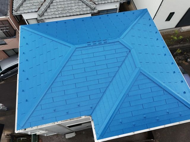 麻生区　屋根塗装　ウルトラルーフ　無機